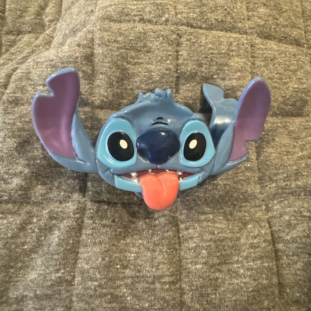 Disney parks stitch hair claw clip